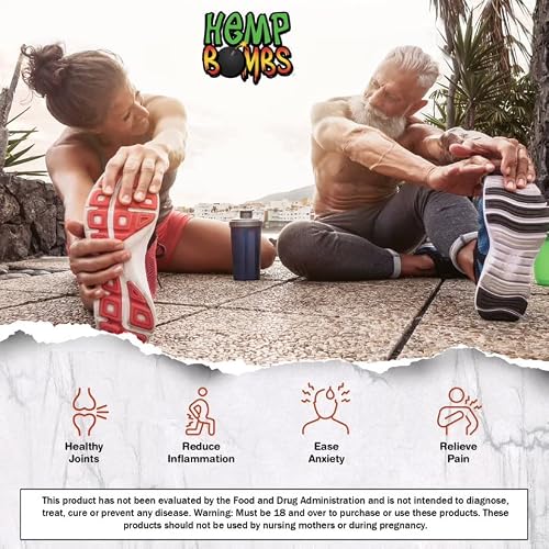 Hemp Gummies For Pain And Inflammation - Unique Blend With Boswellia Extract For Joint And Muscle Support - Relaxation Stress Mood - Gummy Supplement Made In Usa - 50 Count 1000 Mg #TOP1