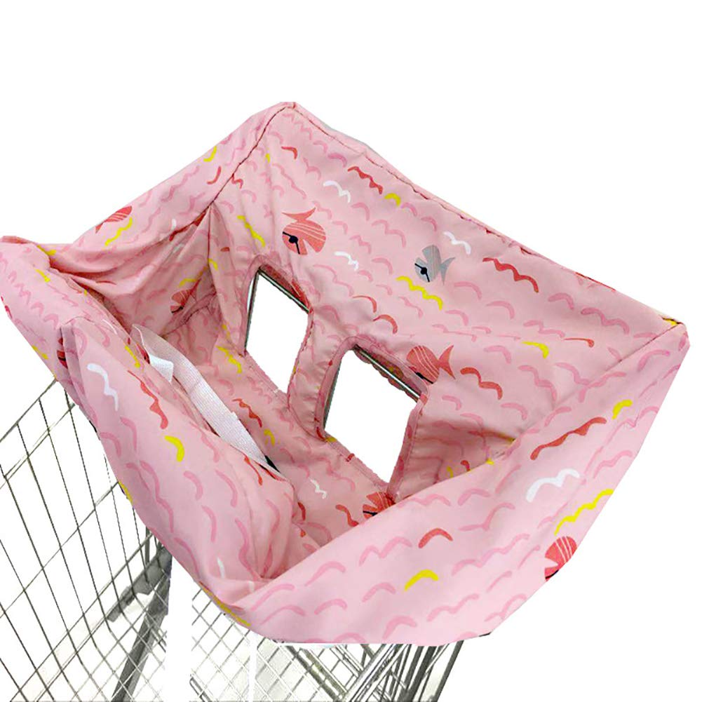 Shopping Cart Seat Cover High Chair and Grocery Cart Covers for Babies, Kids