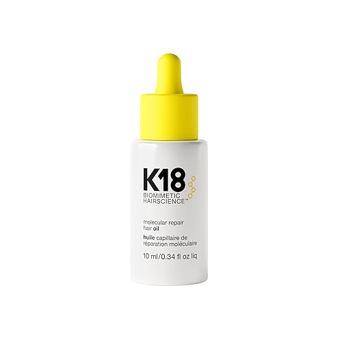 K18 Aceite de reparación molecular para el cabello, aceite sin peso para un cabello más fuerte y saludable, adecuado para todo tipo de cabello