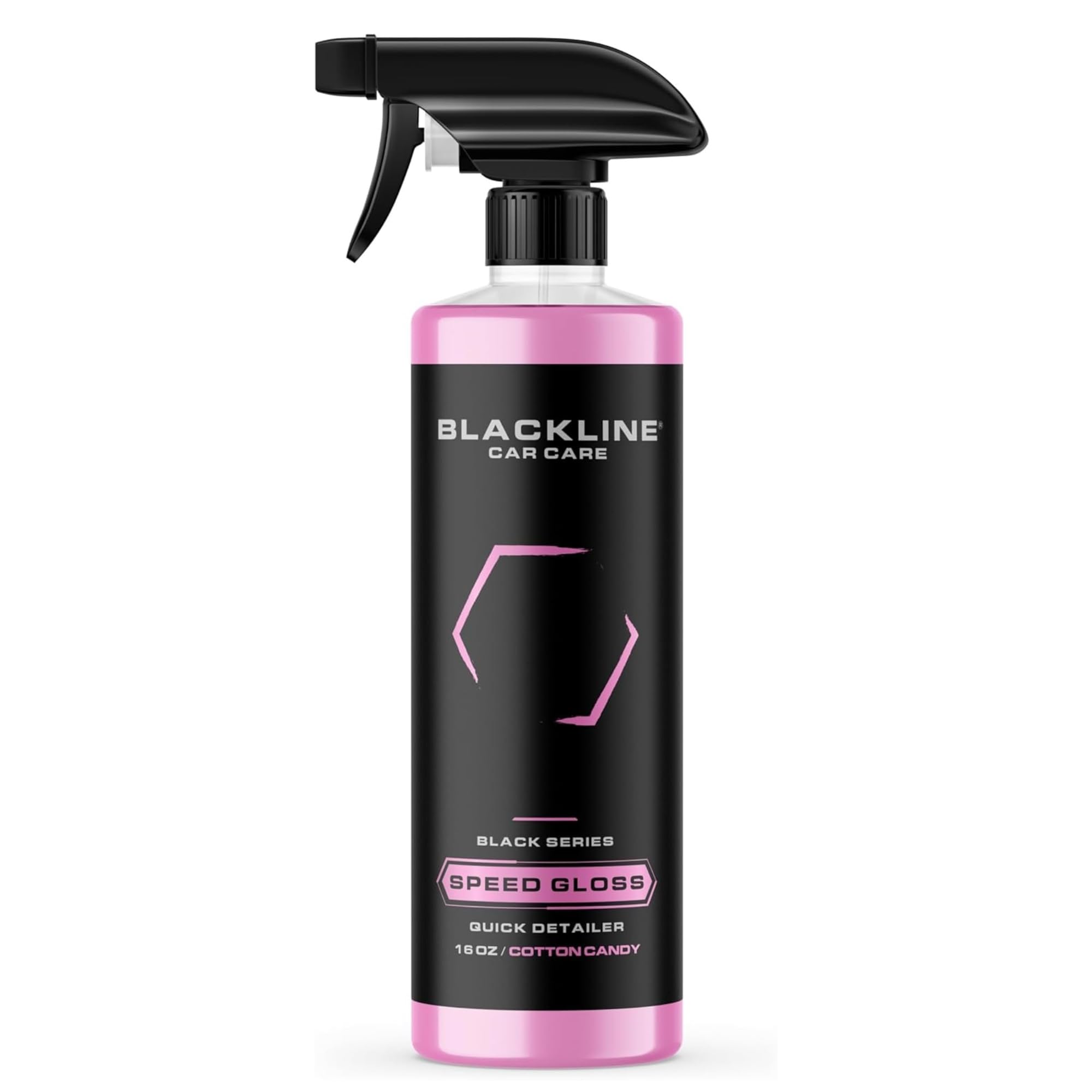 Blackline Car Care - Speed Gloss Quick Detailer & Shine Spray - Versatile, Fast Cleaning for a Streak-Free, Glossy Finish on All Vehicle Surfaces (16 Fl Oz)