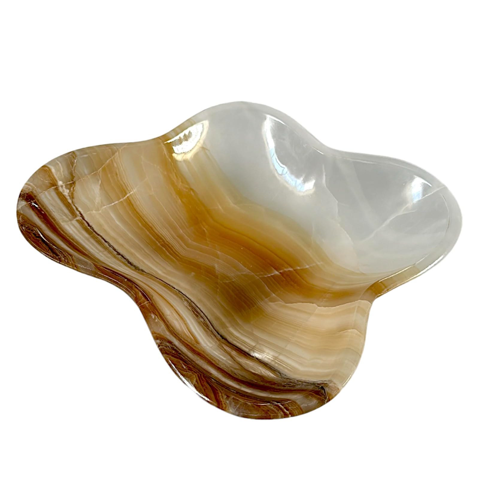 Centro de mesa de ónice venado ideal para regalo exclusivo Home Decor L