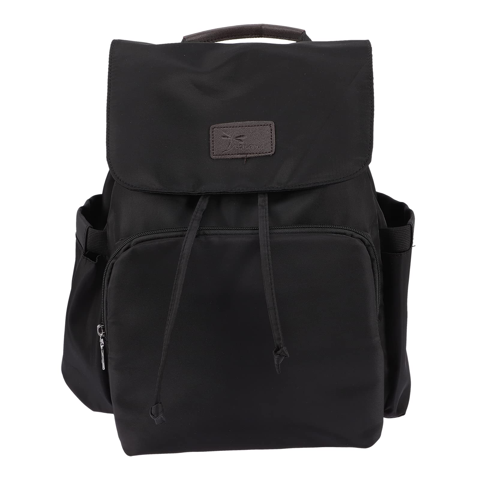GALPADA Zaino Mamma Multifunzionale per Pannolini Grande Capacità Oxford Nero, Organizzatore per Viaggio e Cambio Bimbo Scomparto Separato