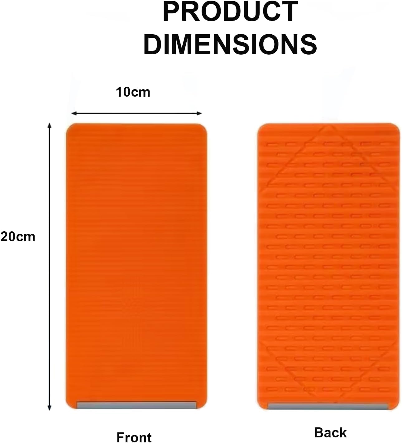 Phone Stand for Desk, Silicone Flexible Phone Holder for All Mobile Devices, Portable Cell Phone Stand for Travel, Home, Car, Airplane, Treadmill, iPad, Tablet, Orange