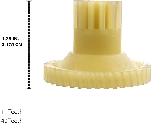 Miniatura 3 de Univen Motor Gear compatible con Waring Food Slicer Modelos FS150 FS155 26599 Paquete de 2