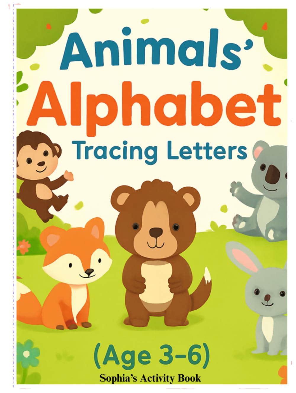 Animals' Alphabet: Tracing Letters