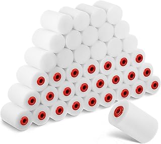 40 Pcs 2 Inch Mini Paint Roller Foam Paint Roller Covers Small High Density Household Paint Roller Covers Sponge Paint Rol...