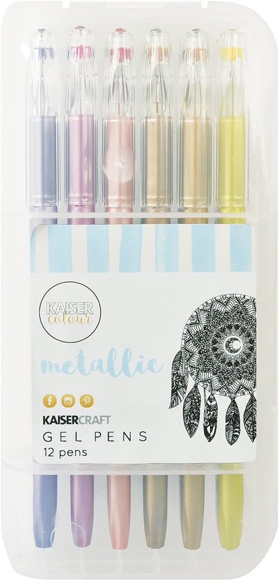 Kaisercraft CL107 Kaiser Colour Gel Pens, Multi-Colour