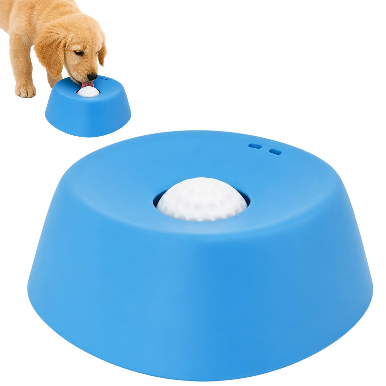 Dog Lick Bowl with Ball, Lick Ball For Dogs, Dog Licking Bowl With Ball