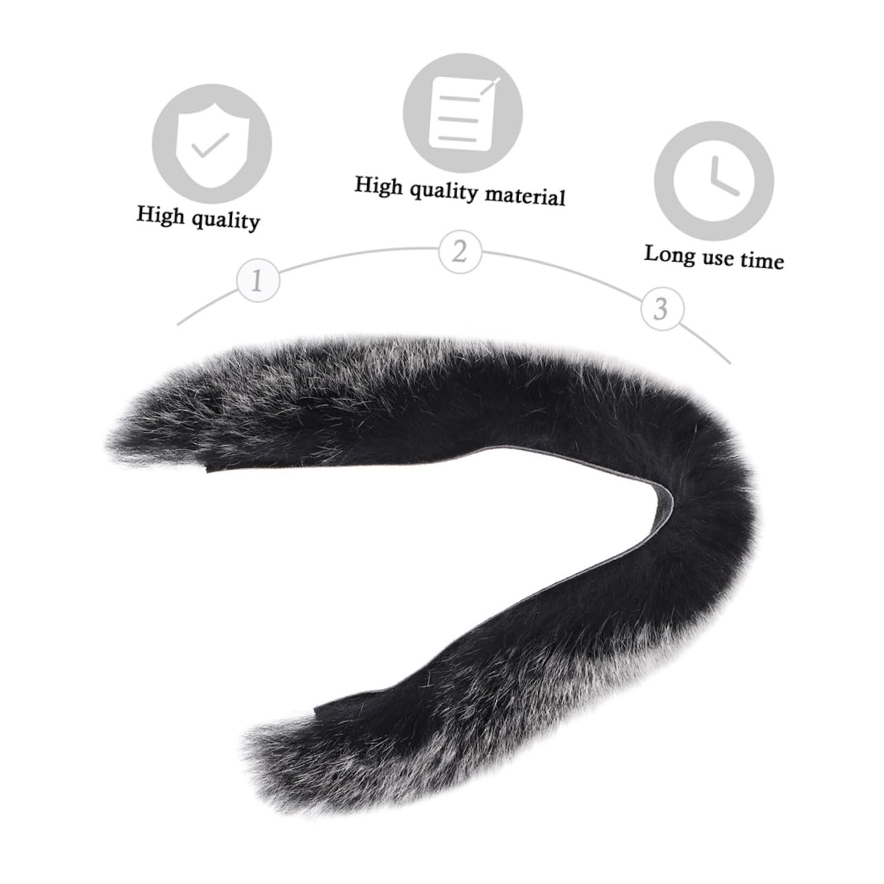 HANABASS 4pcs Bowstring Absorbent Hair for Noise Reduction Stabilizer Kit Lightweight Dampener for Traditional
