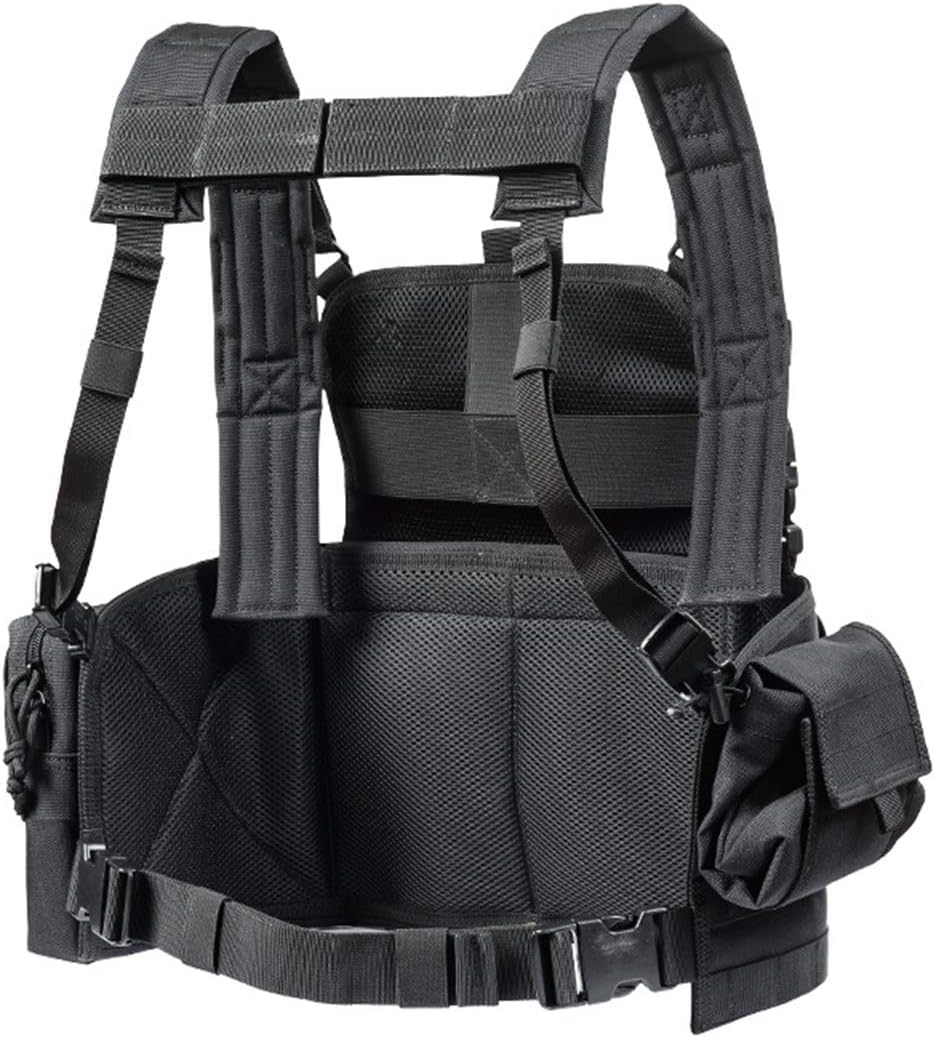 ACEXIER Deportes al Aire Libre Camuflaje Chaleco Uniforme de Entrenamiento Chaleco Táctico JPC Chaleco Táctico con Numerosas Bolsas Chaleco de Entrenamiento de Combate