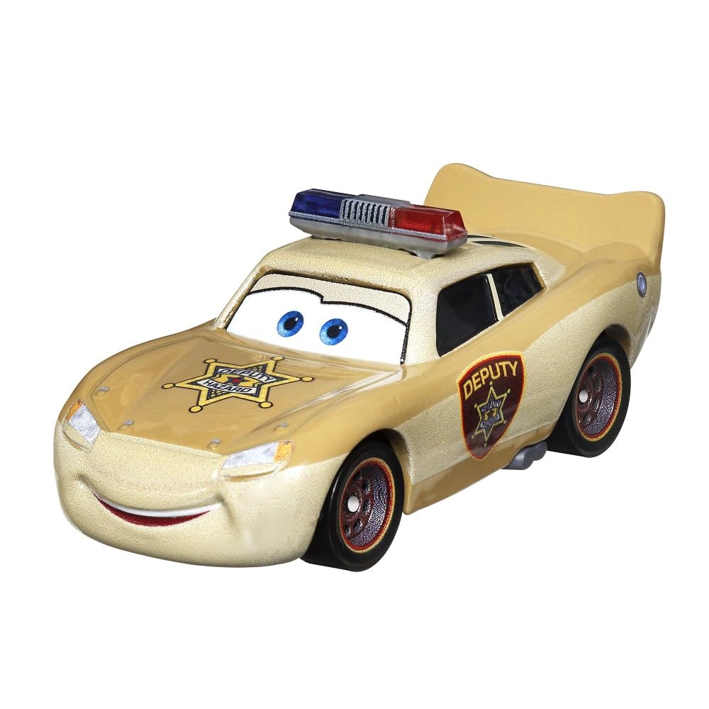 Mattel Selección Vehículos Racing Style | Disney Cars | Die Cast 1:55 Coche, DXV29N Cars 3 Single:Lightning Deputy — view 2