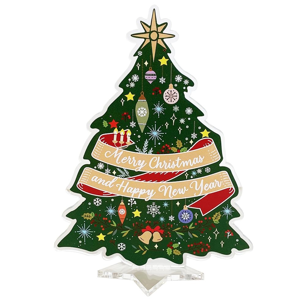 Amazon.co.jp: F+Tres アクスタ クリスマスツリー サンド 1個 アクリル
