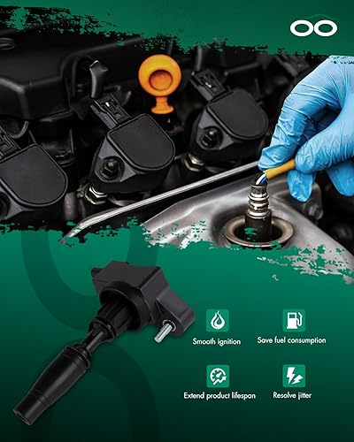 Vista 1809 de SCITOO 1 bobinas de encendido con 4 bujías de iridio para Chevrolet 2011-2015 Cruze 1.4L 2016 Cruze Limited 1.4L 2012-2020 Sonic 1.4L 2013-2021 Trax