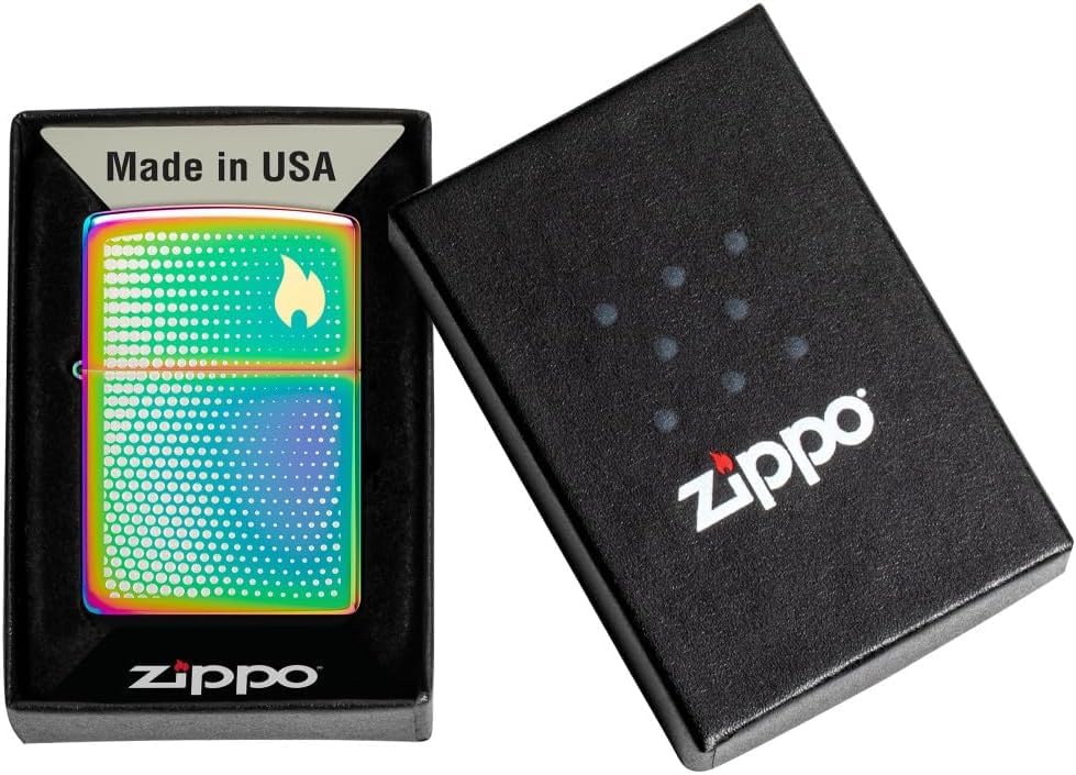 Encendedor Zippo personalizado con grabado multicolor miniatura 5
