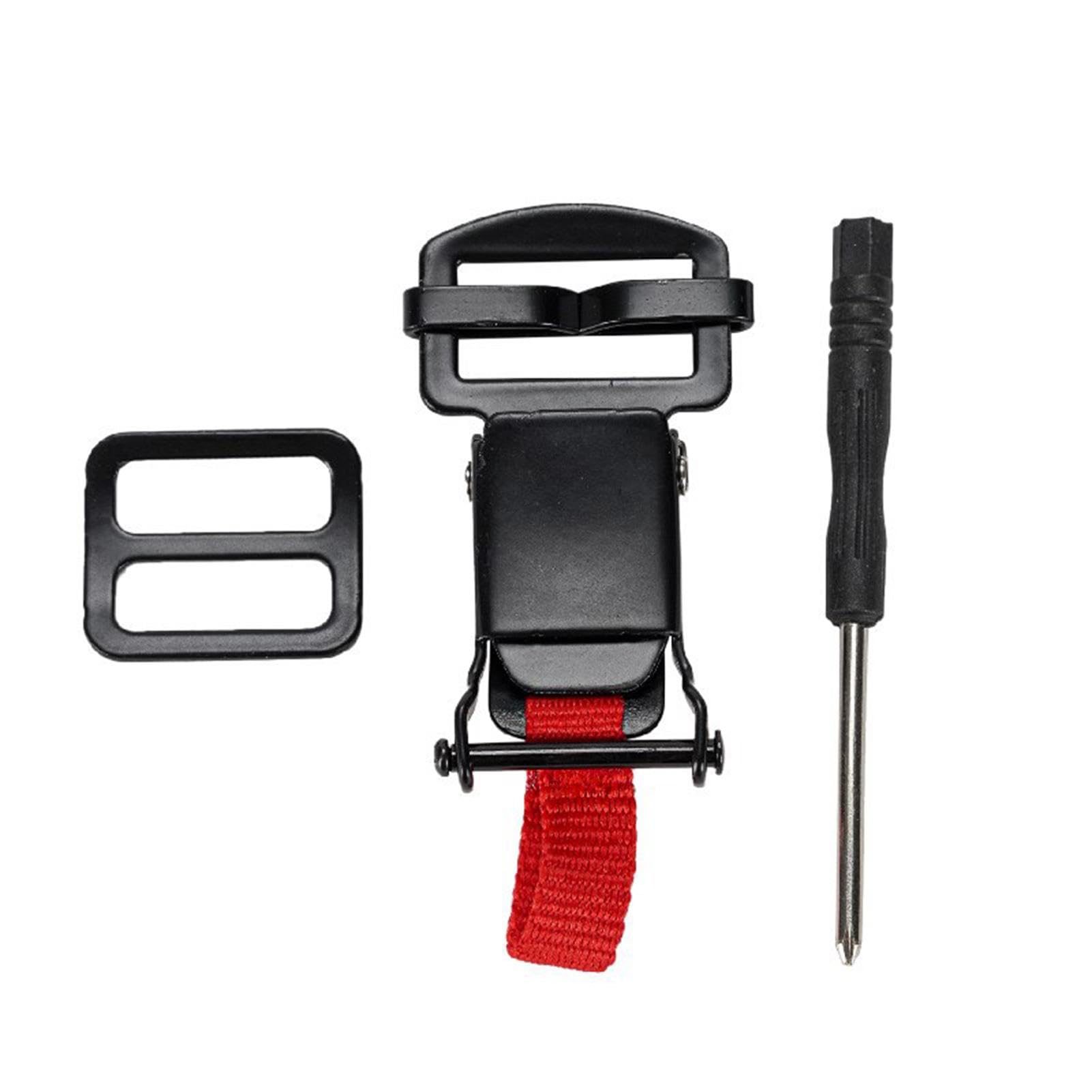 Anloximt Courroie De Menton Pour Casque De Moto Boucle Pour Casque De Moto Clip De Sangle Pour Casque Remplacement Pour La Plupart Des Types De Casques, 2,8X 0,9x0,6 Pouces