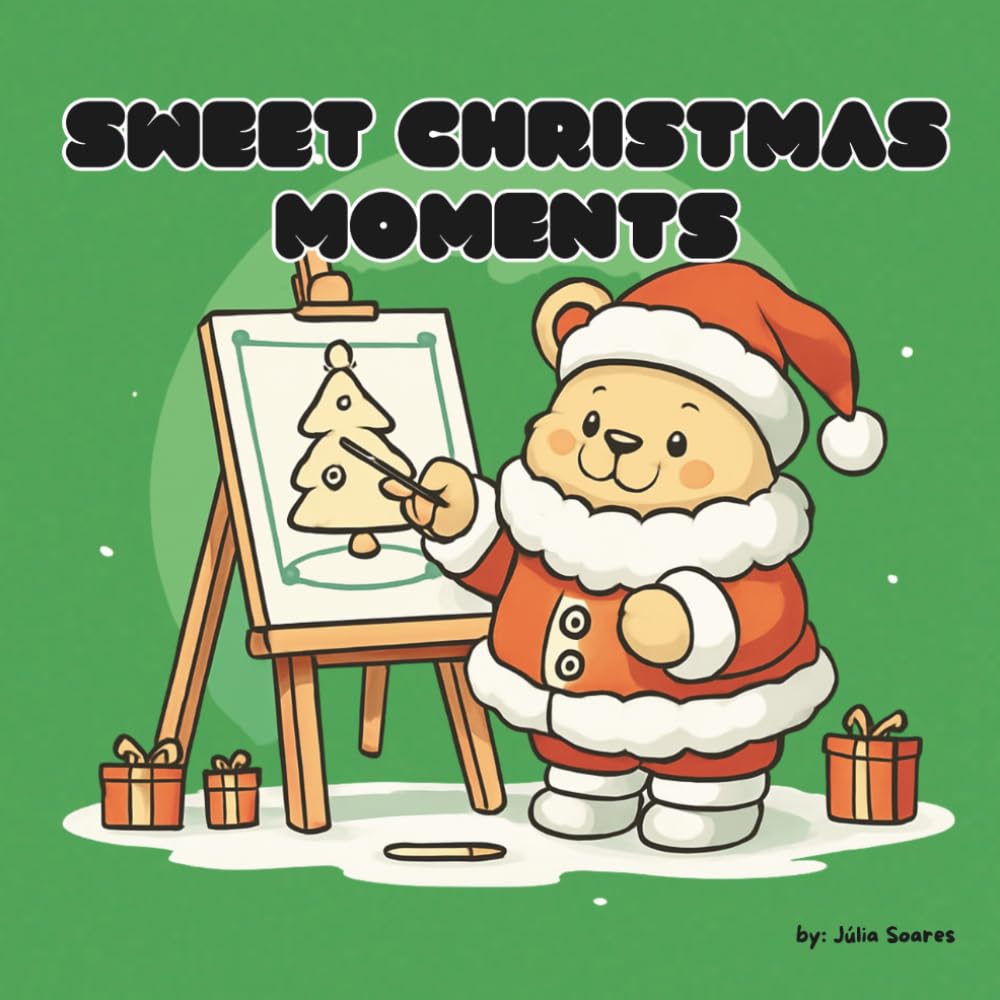 Sweet Christmas Moments: Adorable Winter and Christmas Scenes to Color and Enjoy