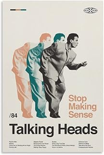 Talking Heads Stop Making Sense Canvas Poster Wall Decorative Art Painting Living Room Bedroom Decoration Gift Unframe-style12x18inch(30x45cm)