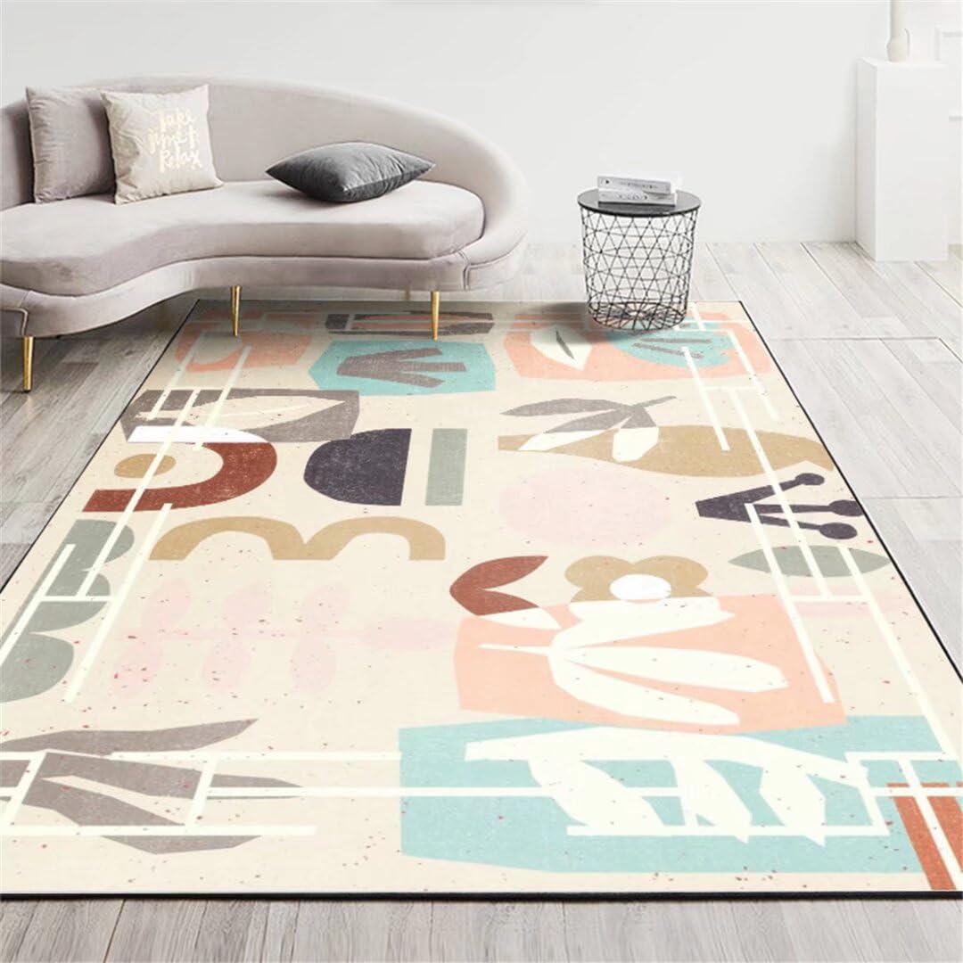 Alfombra infantil de pelo corto suave de alta densidad en tamaño grande 160x230cm