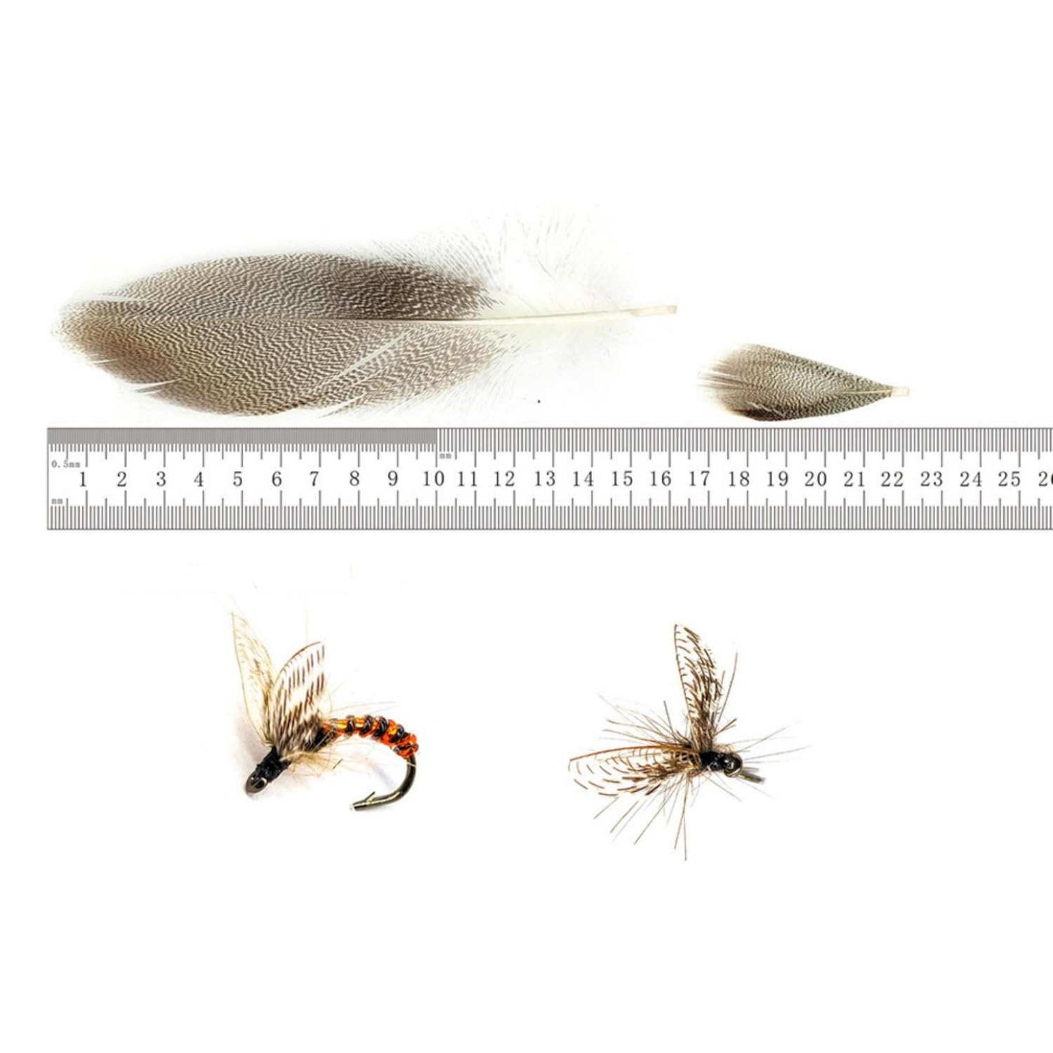 Kit D'attache Mouche Scientific Anglers – Matériaux, étau, Fil, Plumes – En Boîte