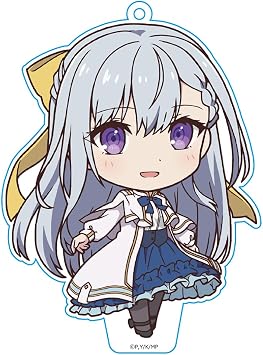 Reincarnated Princess and the Genius Daughter Magic Revolution Puniko! Key Holder with Stand Uphilia