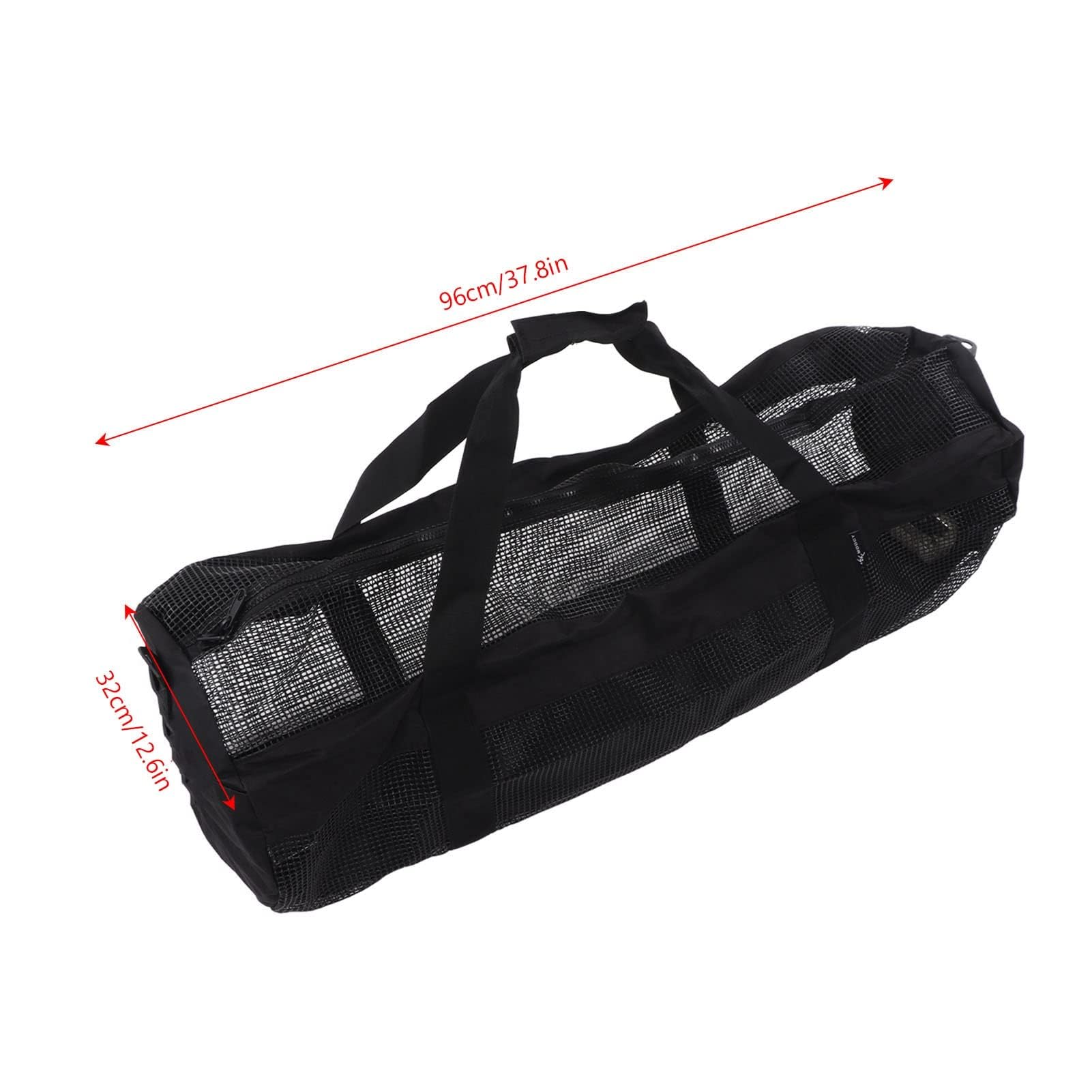 HERCHR Bolsa de Engranaje de Malla para Equipos de Snorkel, Equipos de Snorkel Extra Grandes transportando Bolsas de Transporte de Redes de Buceo.