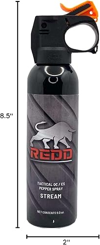 Miniatura 5 de Redd, Tactical OC/CS - Spray pimienta Kodiak Top Stream (9 onzas)