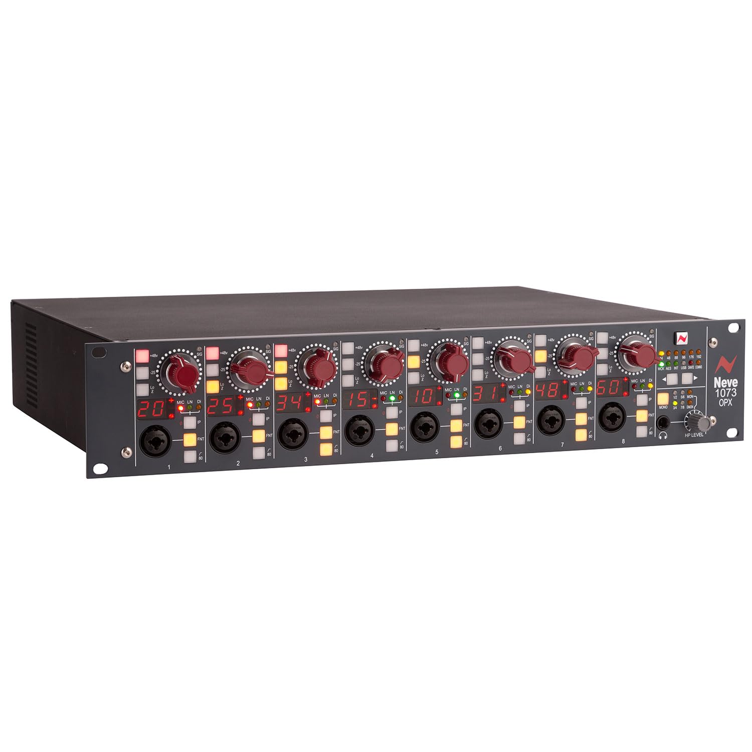Amazon.com: Neve 1073OPX 8-channel Microphone Preamp with Remote