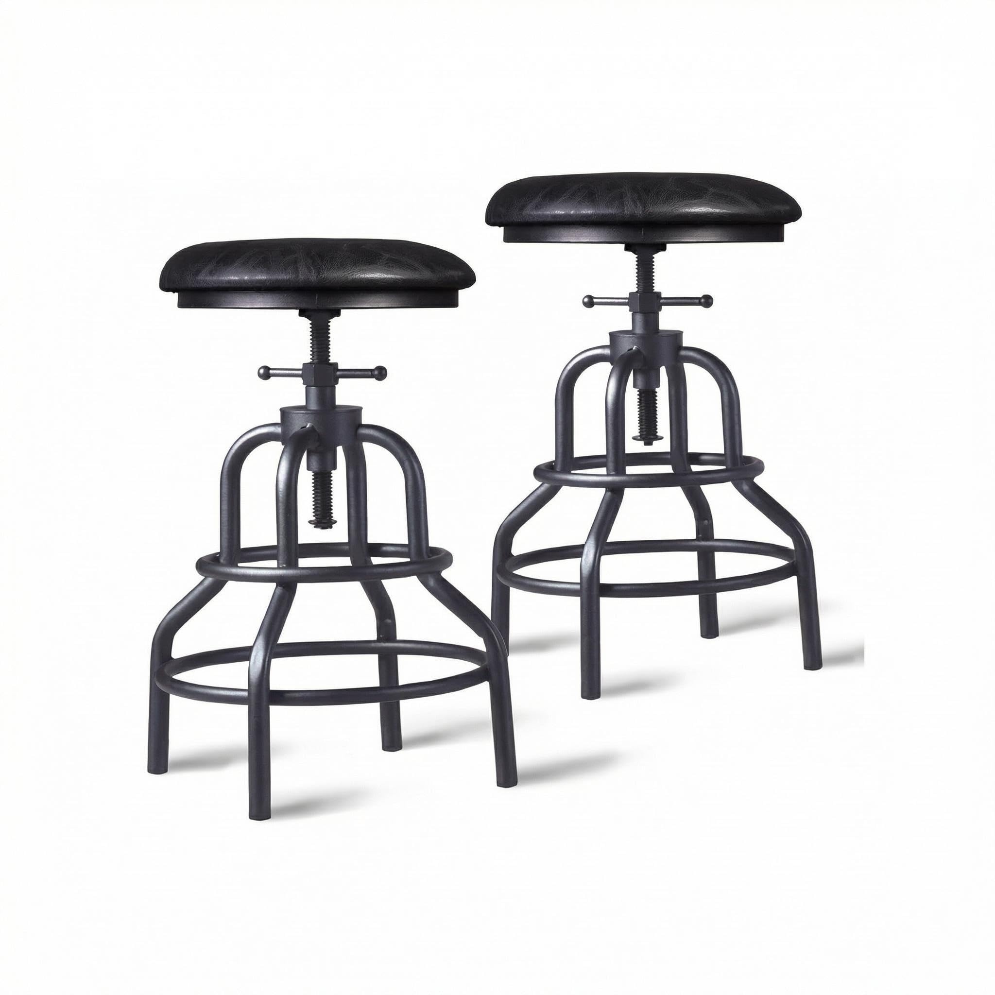 Amazon.com: Diwhy Industrial Vintage Counter Stool, Kitchen