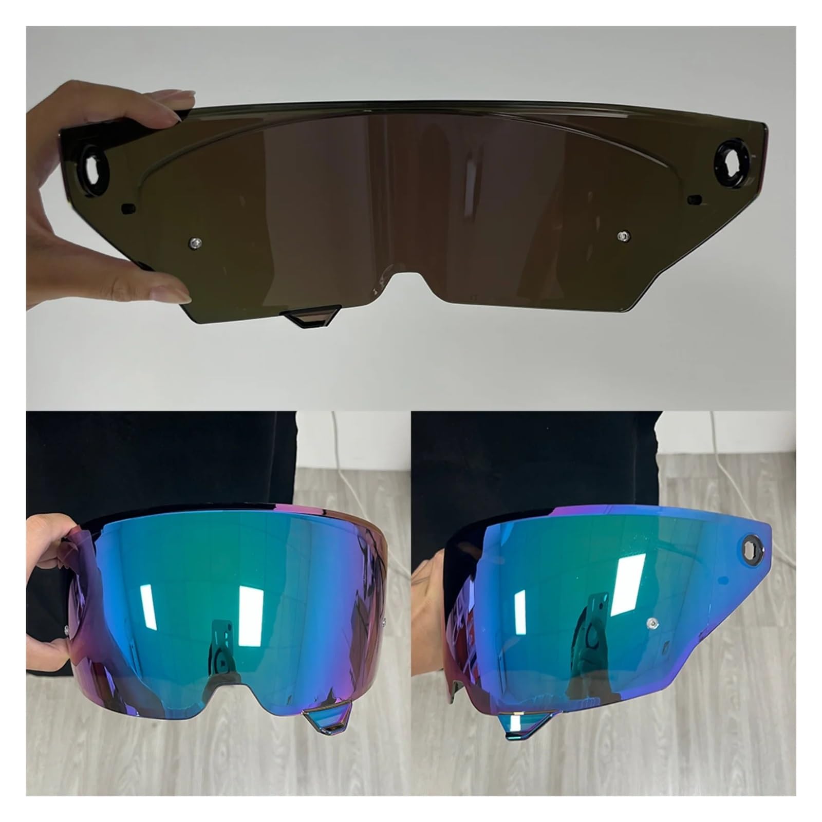 Visor For ILM MF509 Shield Helmet Lens,colorato