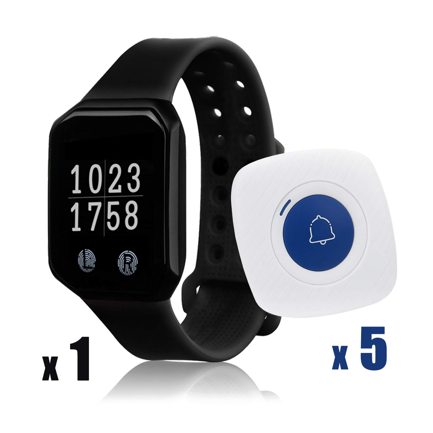 Buy Wireless Pager System for Restaurant,BYHUBYENG Waiter Paging System