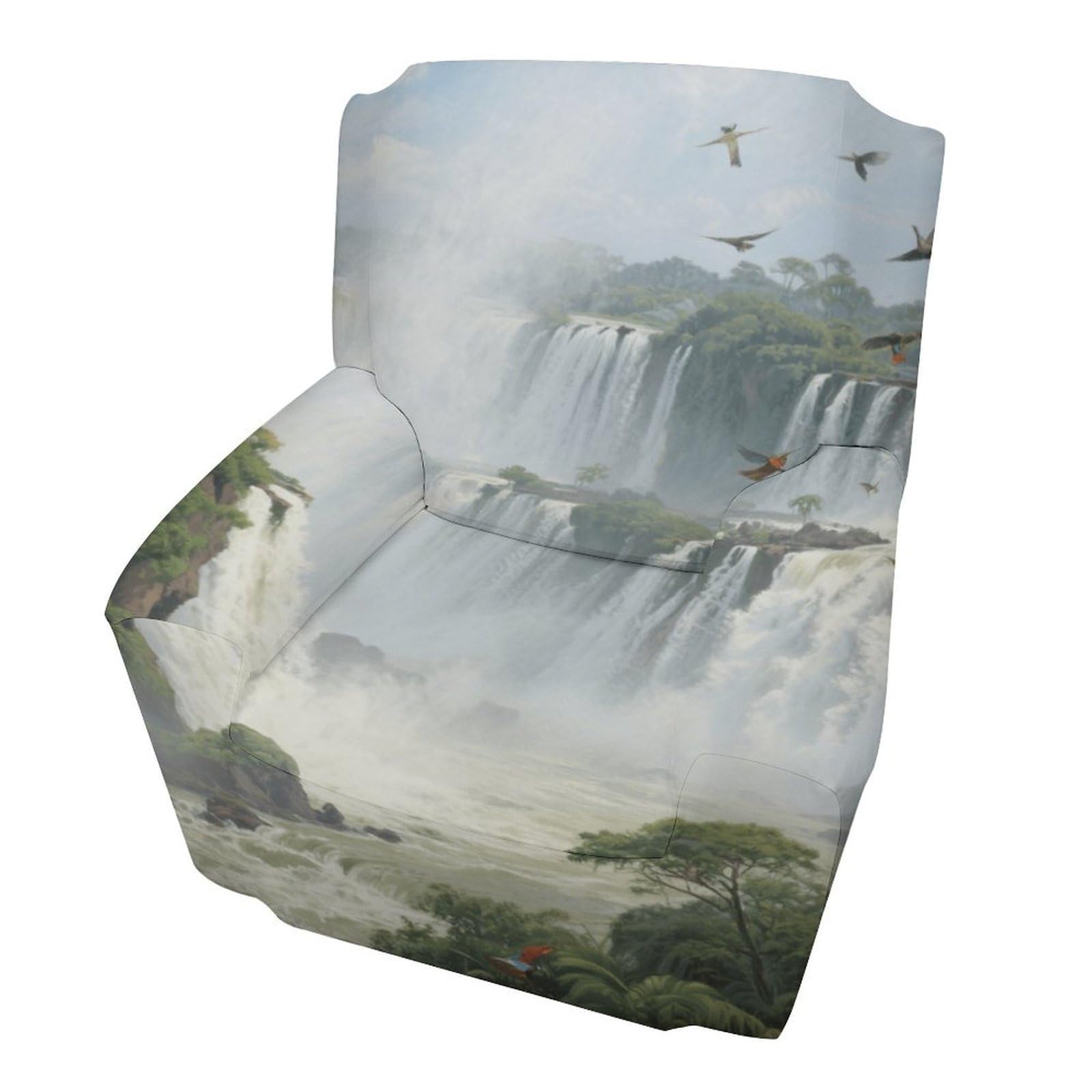 Fekiloot Style Iguazu Falls Couch Cover Sofa Cover Sofa Slipcover