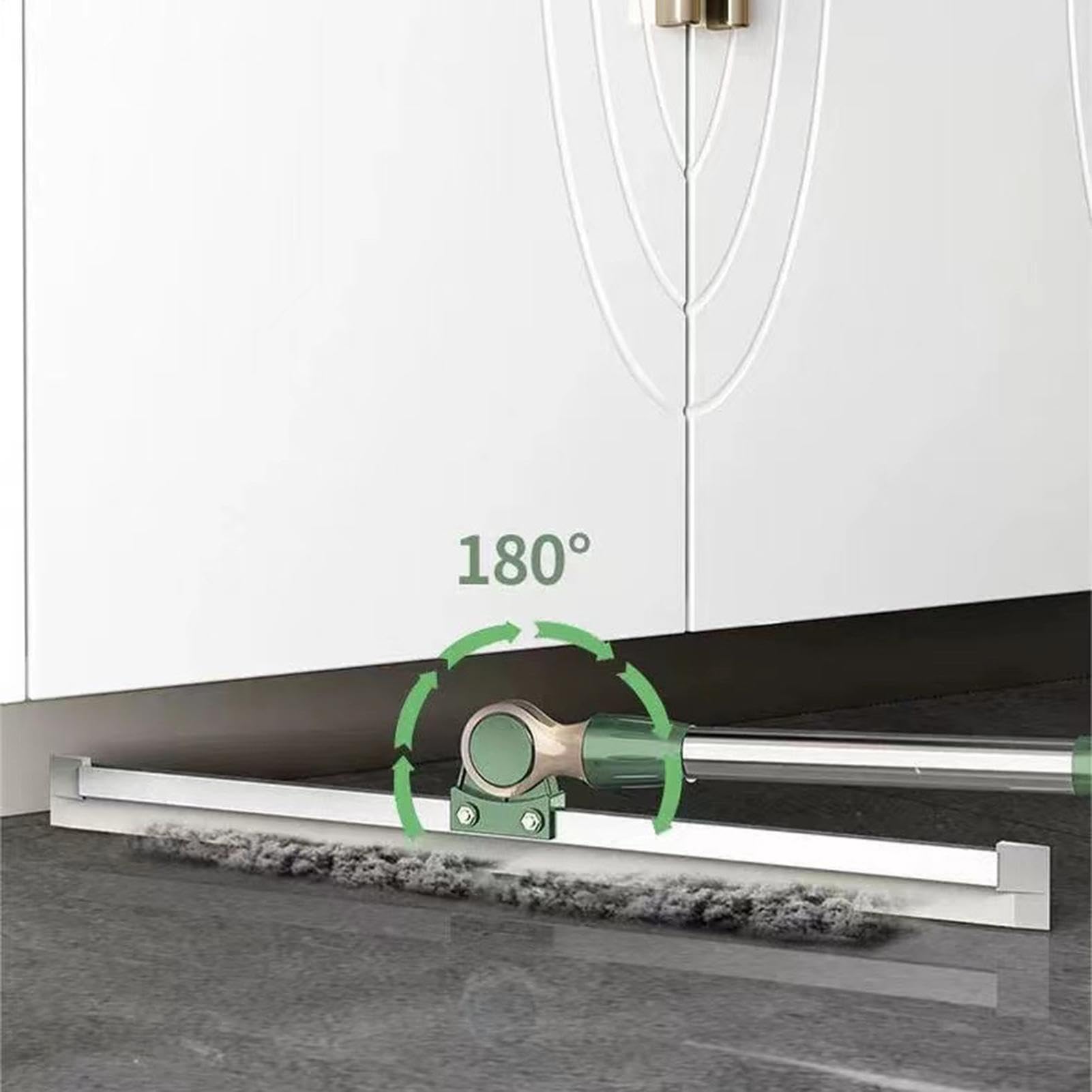 Escurridores Piso para Eliminar Agua Escoba Giratoria 180 Grados | Rasqueta para Ducha Limpieza de Suelos, Hormigón, Azulejos, Garajes, Ventanas, Baños, Vidrios, Cocinas y Pelos de Mascotas