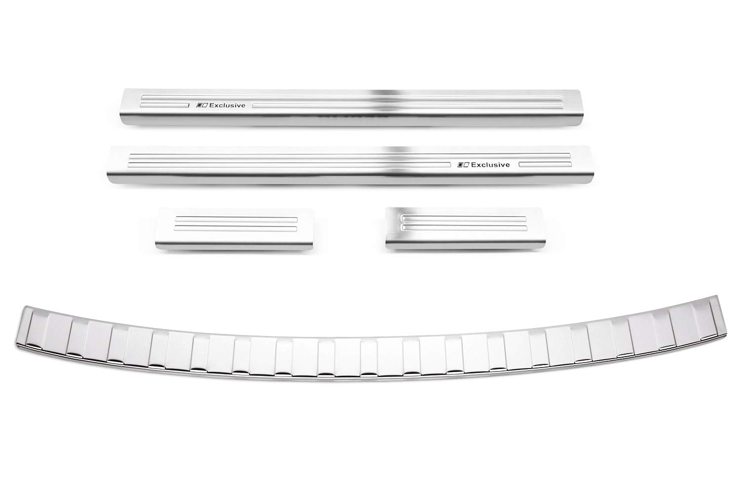 tuning-art L343R-EX136R Protezione paraurti e Battitacco per Volkswagen T-ROC 2017-2025