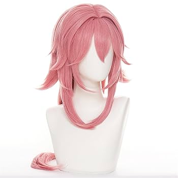 Amazon.co.jp: NOKIJP 原神 稲妻 八重神子 コスプレ ウィッグ