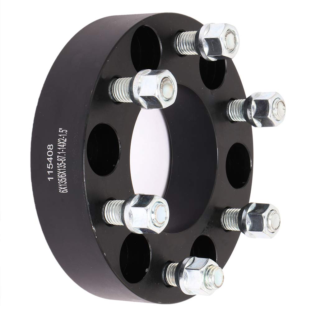 BWA 4-Pack Hub Centric Wheel Spacers – 2" 6x135 CB 87.1mm 14x1.5 For Ford F150, USA Made