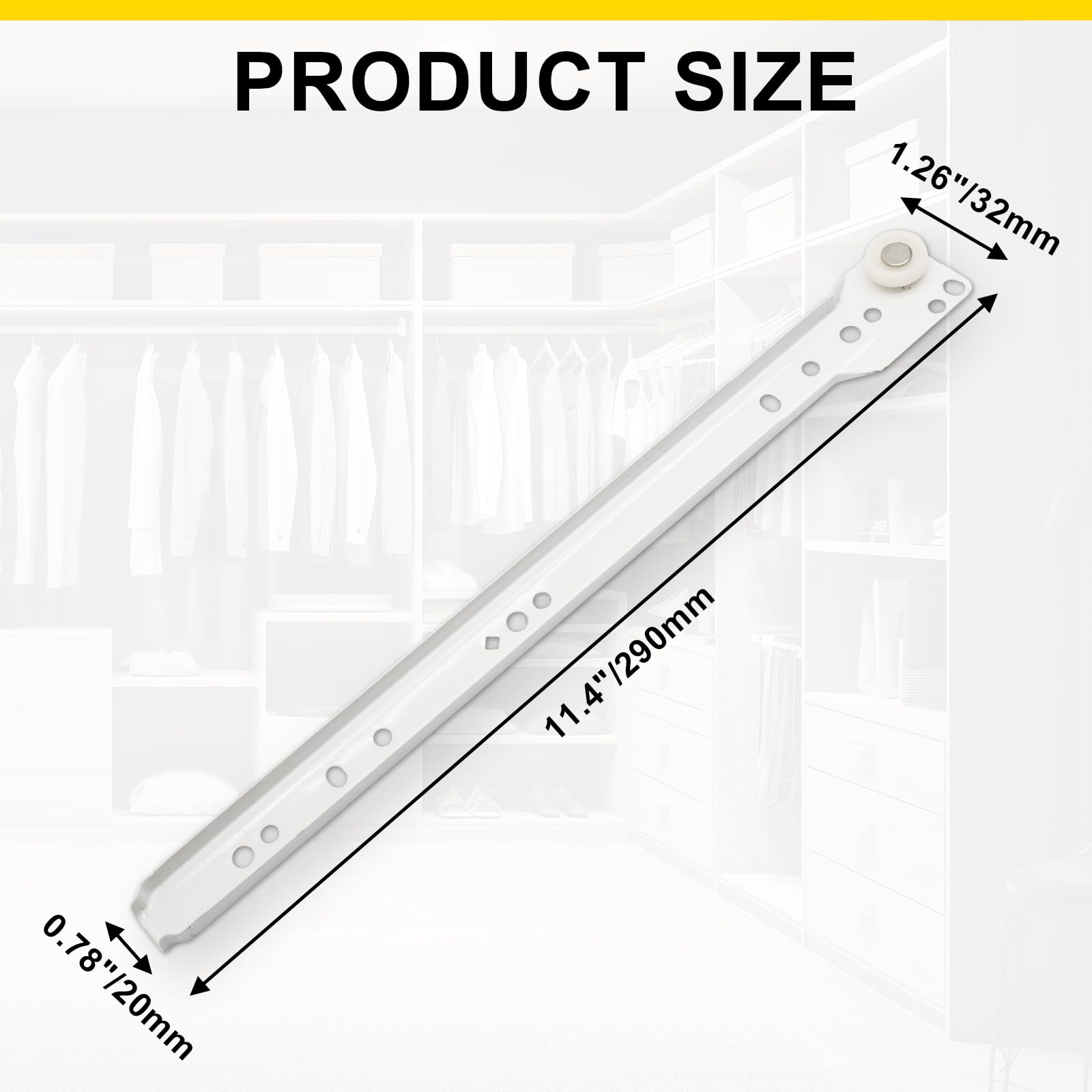 Litoexpe 12" Drawer Slides - Durable & Quiet -2 Litoexpe 12" Drawer Slides - Durable & Quiet -2