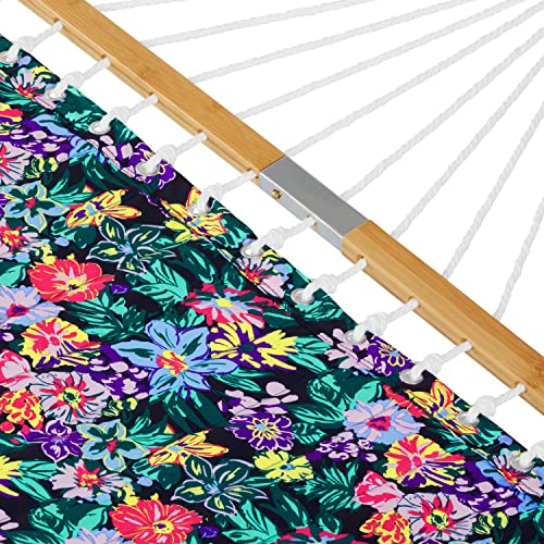 Vera Bradley By Classic Accessories Water-Resistant Quilted Hammock, 78 X 51 Inch, Happy Blooms #TOP1