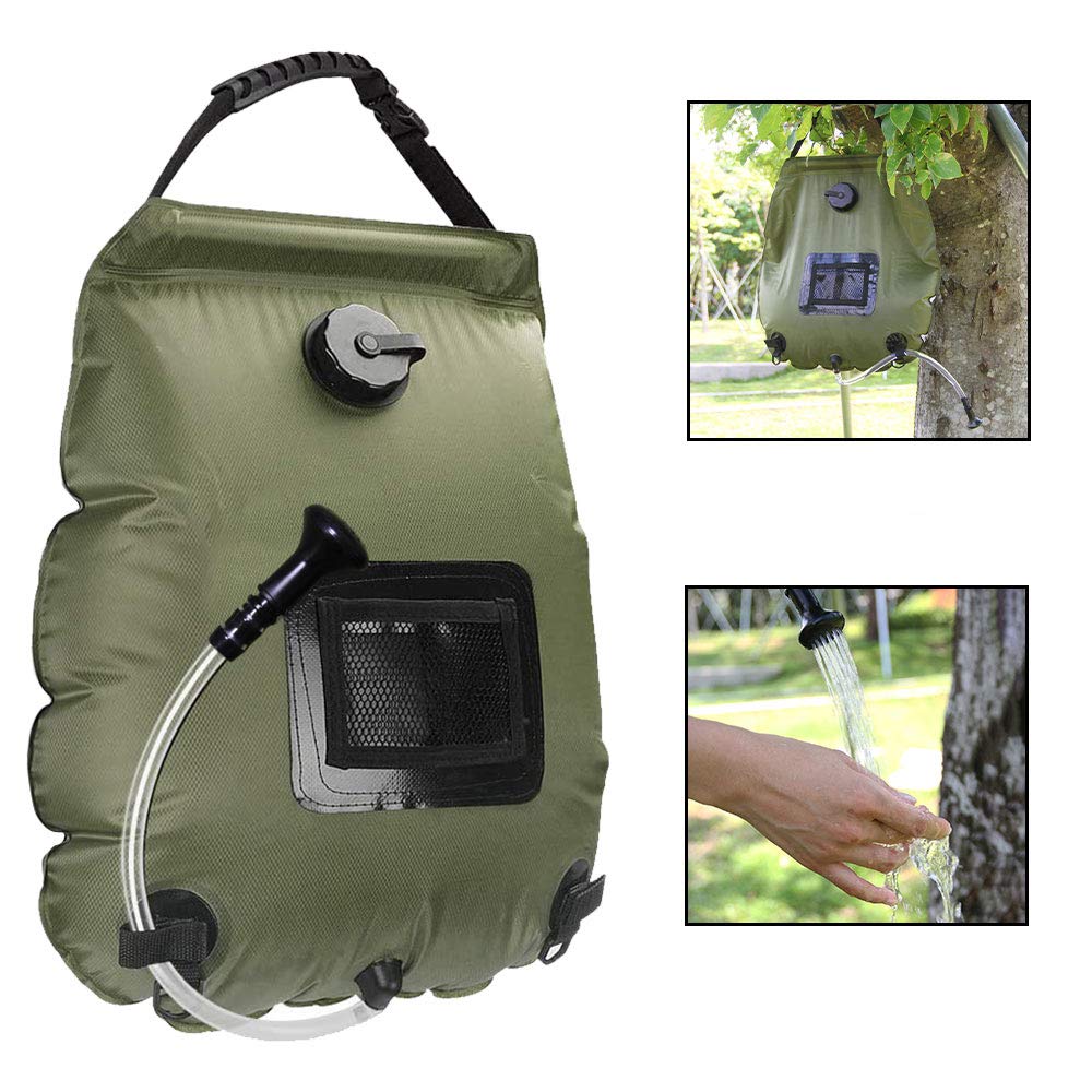 Buy LiFun 20L Camping Shower Bag Solar Shower Solar Heating Camping