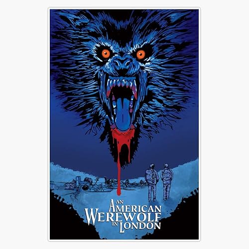 “An American Werewolf in London” Vinyl Bumper Sticker