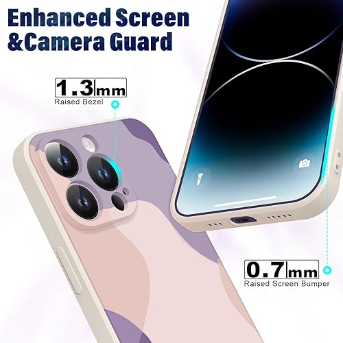 Miniatura 3 de Funda para iPhone 12 Mini, funda delgada de silicona líquida, a prueba de golpes, funda delgada para iPhone 12 Mini, funda protectora de cámara de