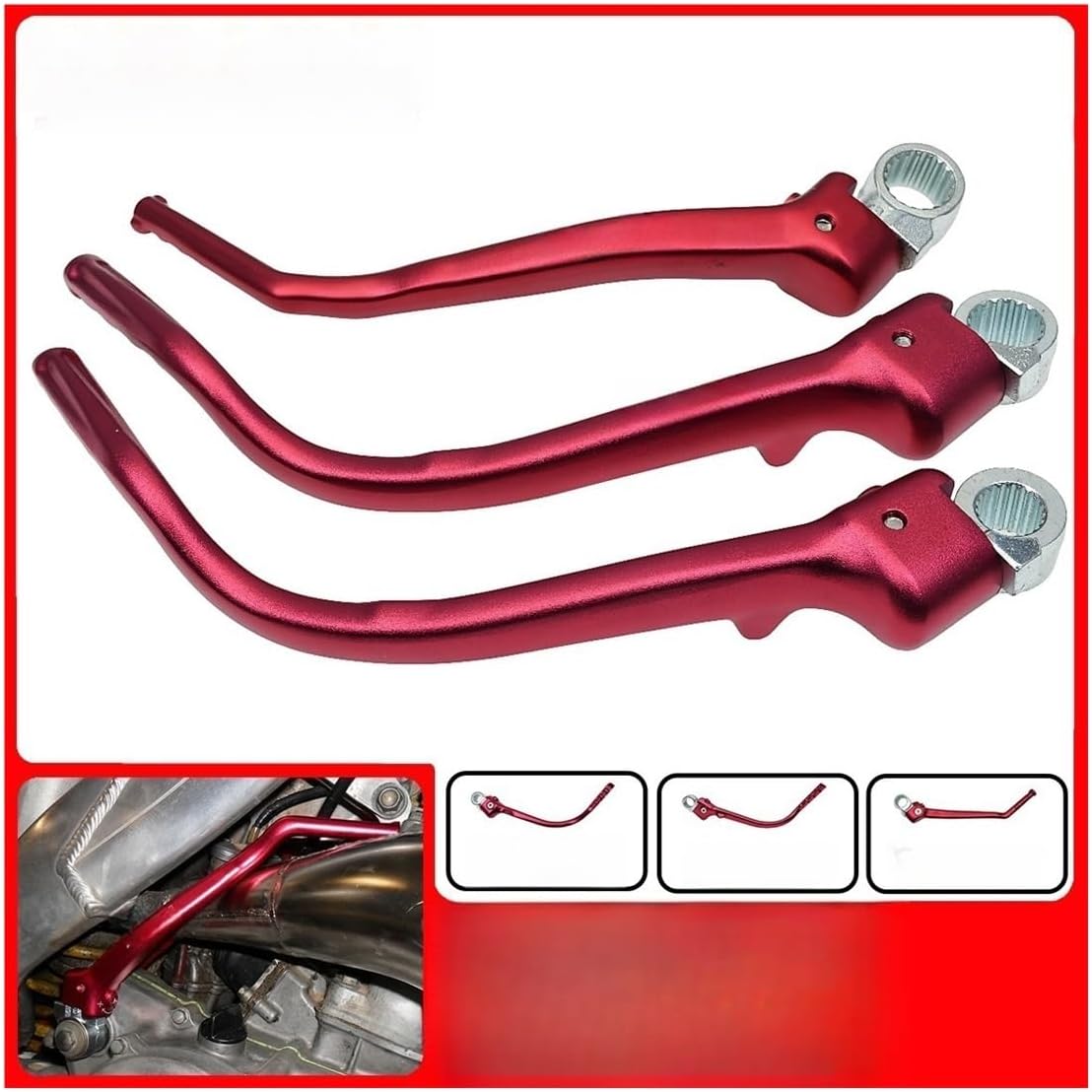 Motorcycle Kick Starter Motorcycle Forged Kick Starter Lever Pedal for CRF150R CRF250R CRF450R CRF 150R 250R 450R 2007-2017 2018 2109 2020