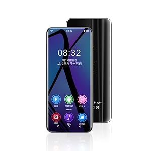 MP3 Player with Bluetooth and 4 0 Inch Full MP4 MP3 Player with Speaker for Android Streaming Music