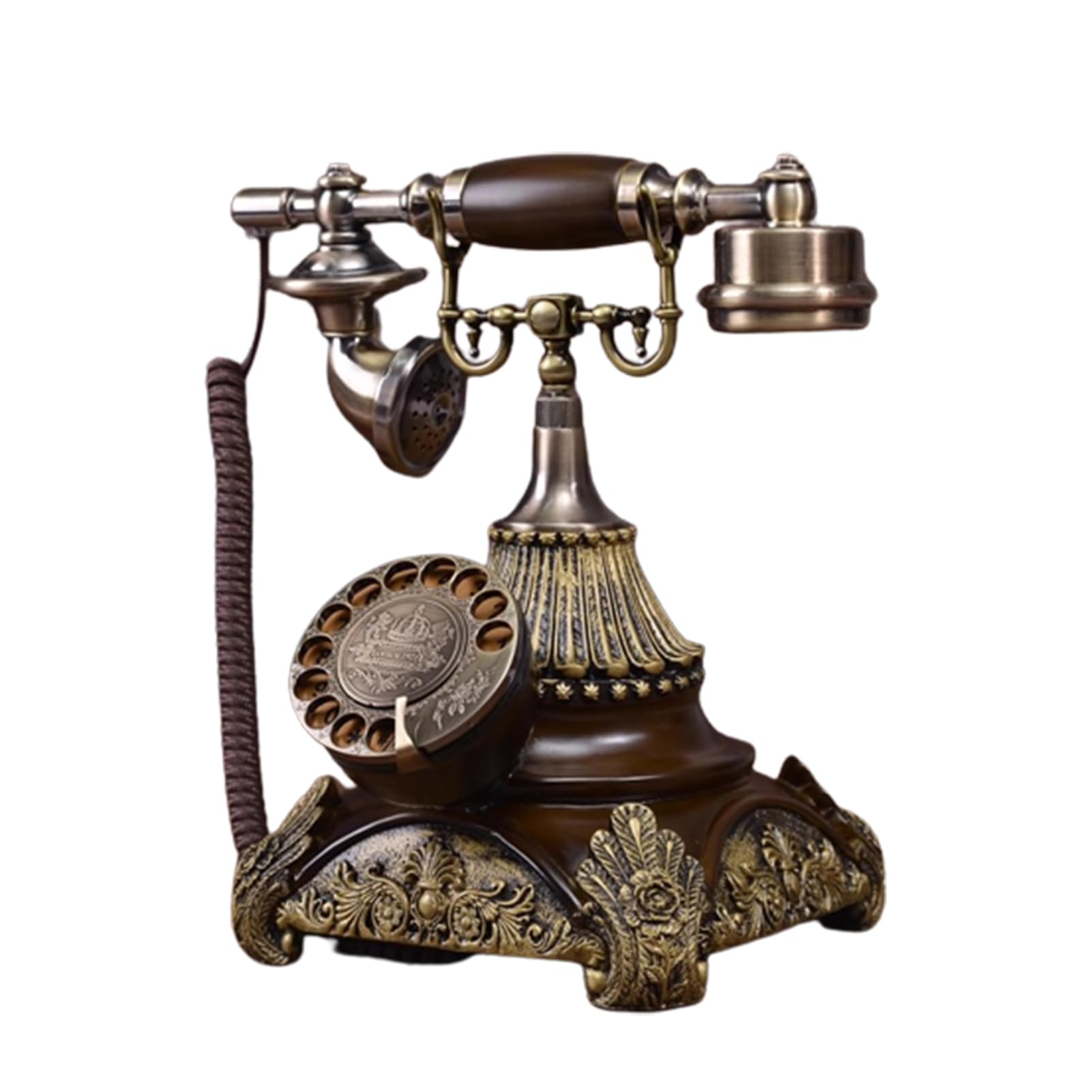Téléphone fixe à l'ancienne rétro le cadeau idéal à cadran