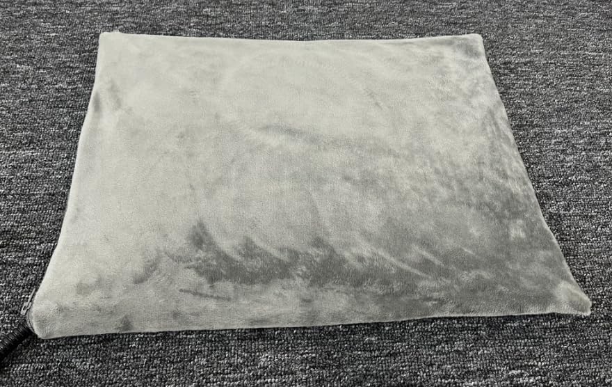 Almohadilla térmica para mascotas al aire libre para perros y gatos  Cama de espuma viscoelástica 101% impermeable para gatos con termostato