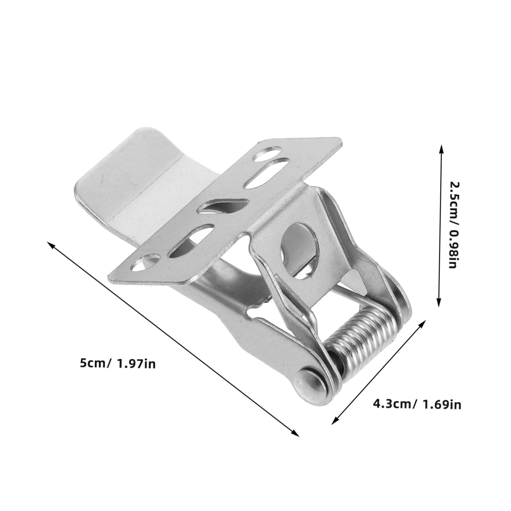 Unomor 20pcs Lamp Holder Spring Clips Lighting Downlight Clip Material Panel Lamp