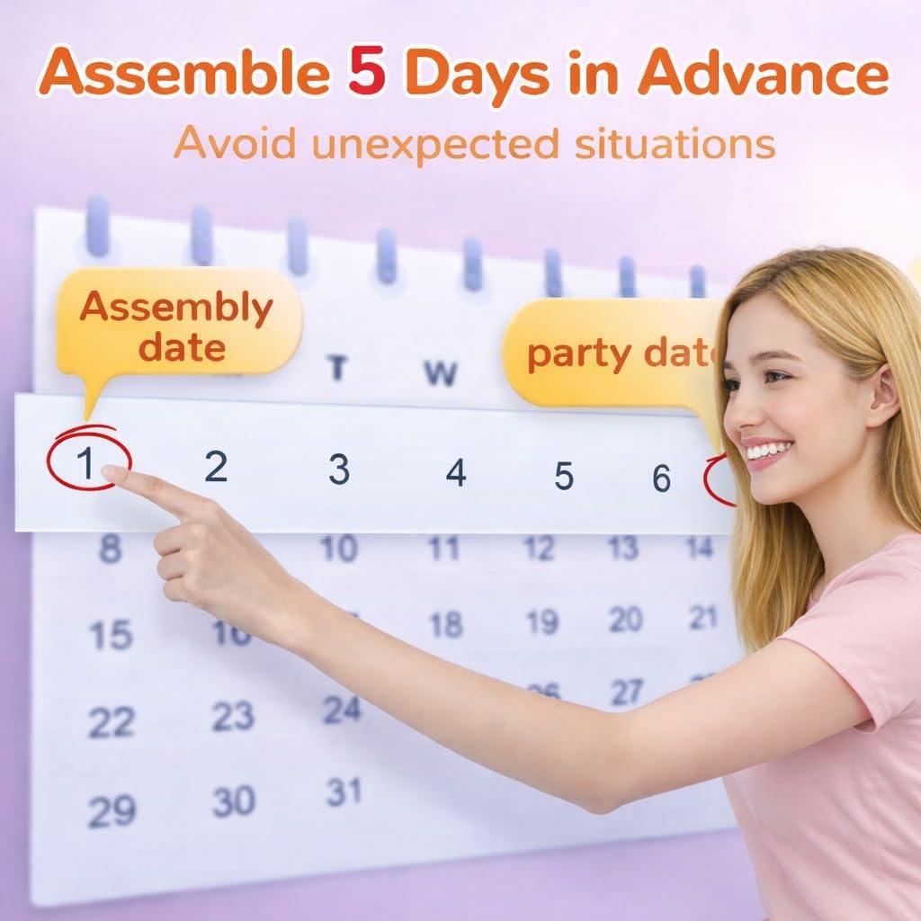 Graduation Decoration of Class 2026, 3FT Marquee Numbers 26 Pre-Cut Foam Board Kit & Cap, & Foam Board 2026 Sign Photo Props for Kindergarten Preschool High School Graduation Party Decor