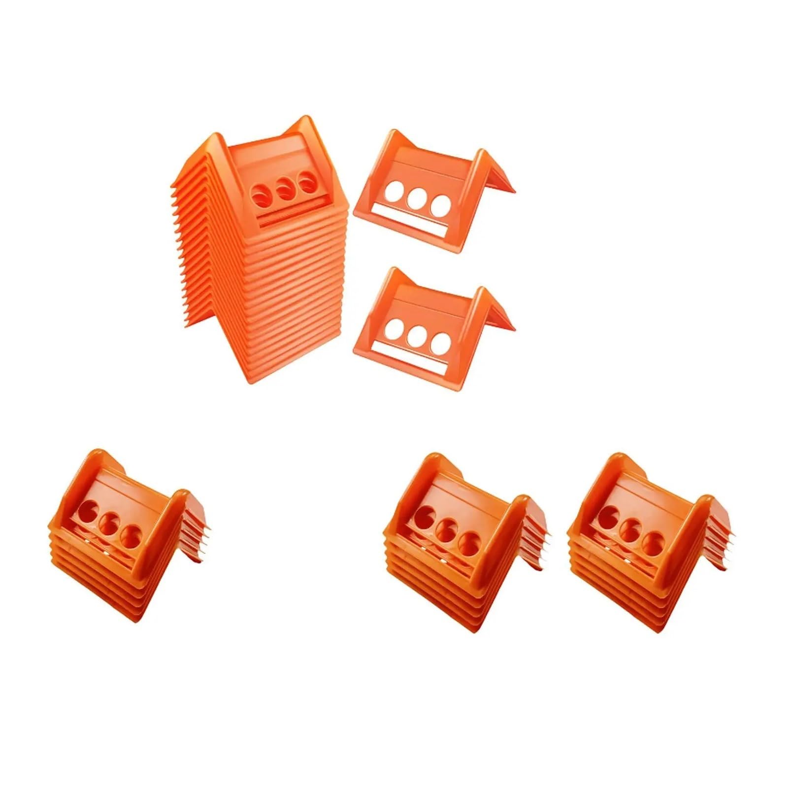 Protezioni angolari per bordi Protezione paraspigoli | Fissaggio del carico con copertura protettiva(20 Pieces)