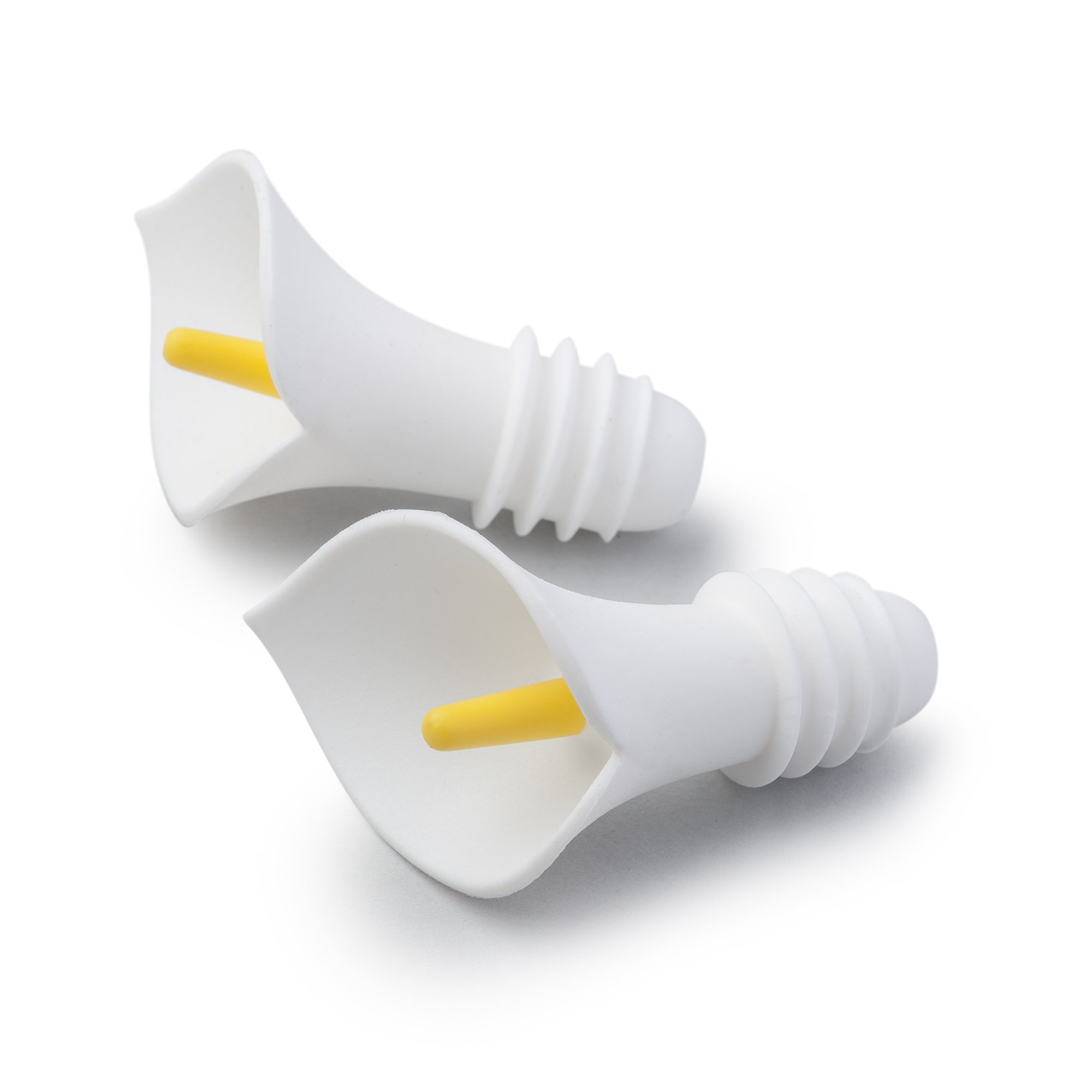 Zeal W228W Bottle Stopper, White Set of 2