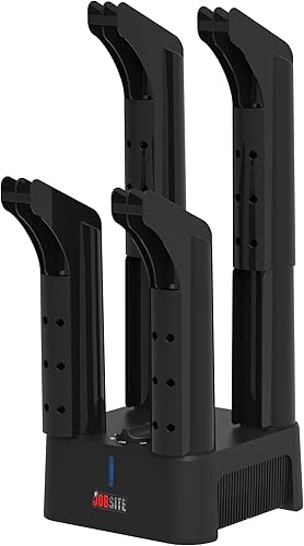 JobSite Secador de botas - Mighty Dry Boot Dryer con ventilador soplador de calor - Secador rápido de guantes y zapatos - Ayuda a reducir el olor