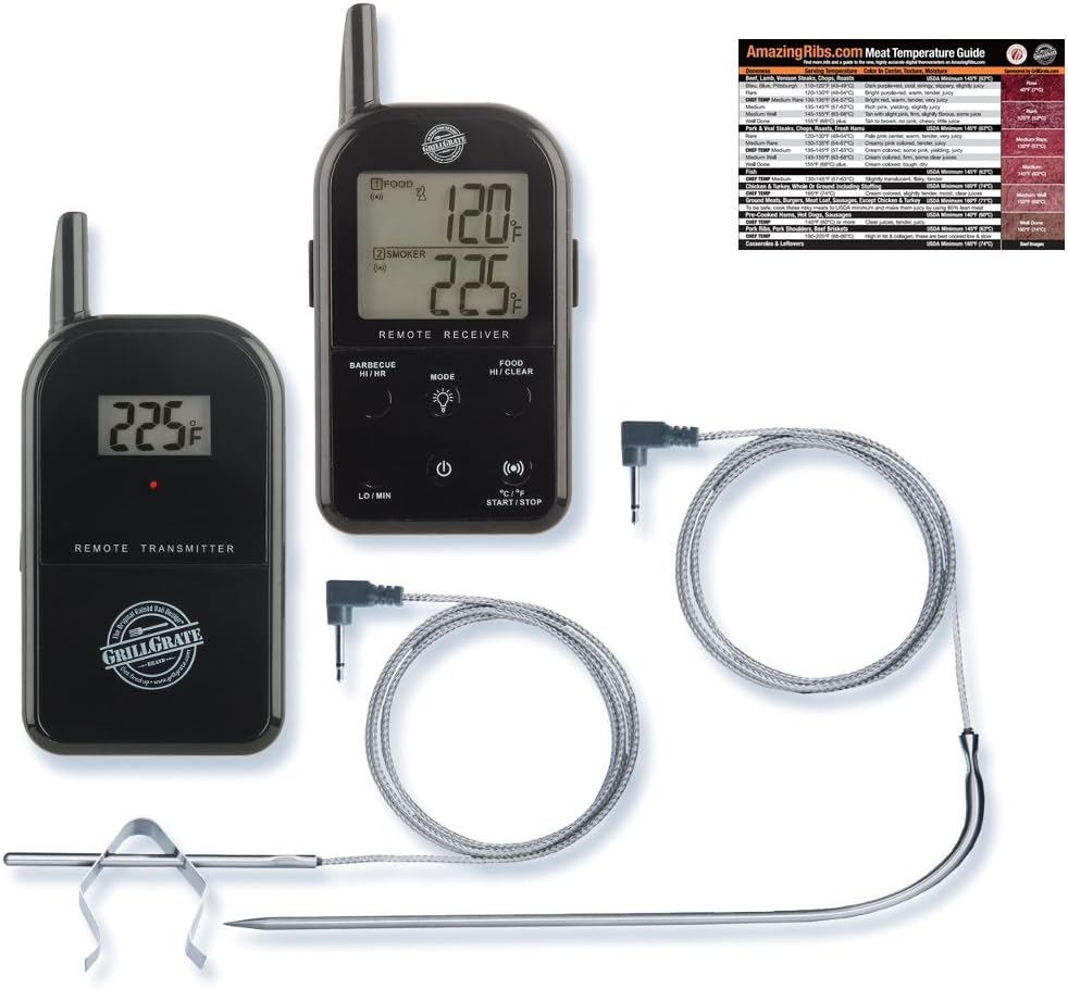 Grill Grate ET732 BBQ Smoker Meat Thermometer Same as Maverick ET 732 with Original Magnet
